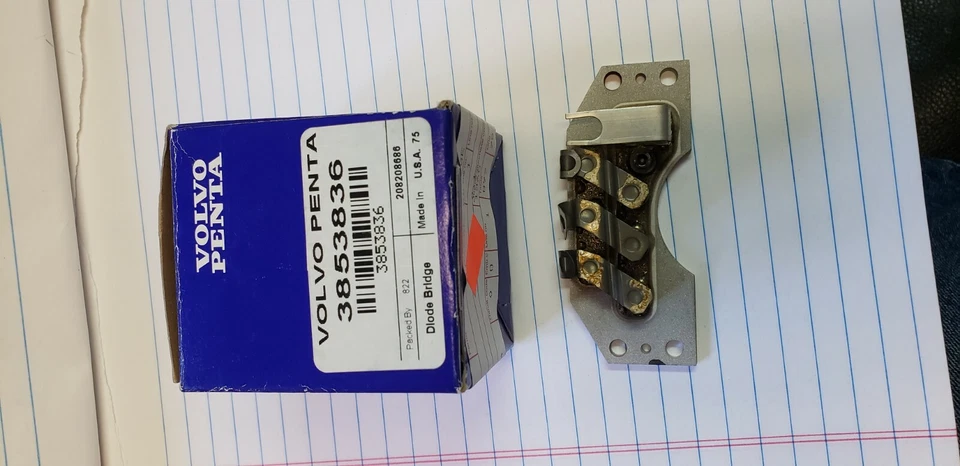 NUEVO PUENTE DIODO VOLVO PENTA 3853836 B1 NUEVO Foto 1 de 1