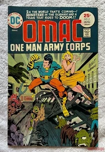 DC OMAC One Man Army Corps #6 1ª Serie "The Body Bank" Agosto 1975 En estado bastante bueno* - Imagen 1 de 2