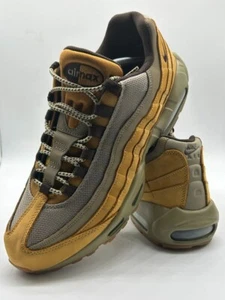 Nike Air Max 95 Premium PRM Wheat Brown Leather Tan Mens Size 11 538416-700 - Picture 1 of 15