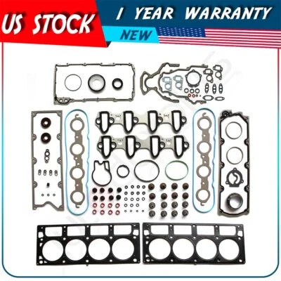 Juego completo de juntas para Chevrolet Silverado Tahoe GMC Sierra 2004-09 6,0 L OHV Foto 1 de 4