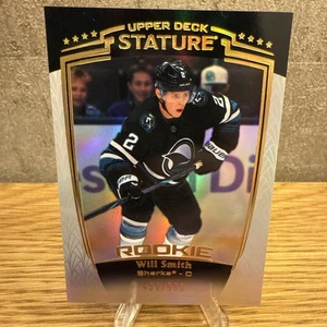 Will Smith 2024-25 Upper Deck Stature #35 Rookie 430/999 San Jose Sharks - Bild 1 von 3