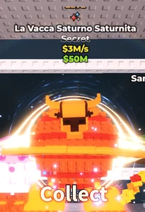 3M/s Gold La Vacca Saturno Saturnita 🔥 Roblox Steal a Brainrot 🔥 Fast Delivery - Bild 1 von 1