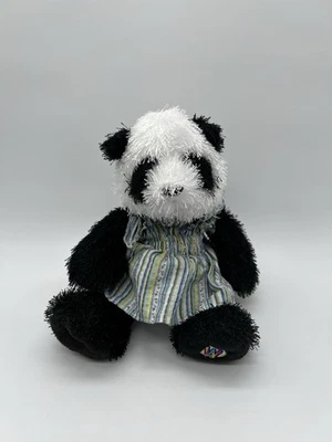 Ganz Webkinz 8” Panda Bear Black White Bean Plush Stuffed Animal No Code - Image 1 of 4