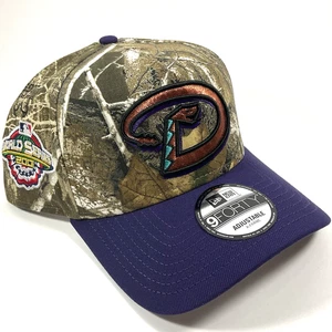 New Era AZ Diamondbacks REAL TREE CAMO Exclusive 9FORTY A-Frame Snapback Hat Cap - Picture 1 of 9