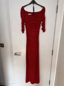 Joseph Ribkoff Women's Red Size 10 Evening Dress - Picture 1 of 3