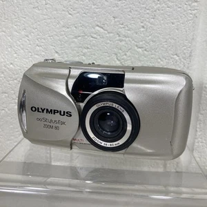 Olympus Stylus Epic Zoom 80 35mm Point & Shoot Film Camera *AS IS / FOR PARTS* - Picture 1 of 15