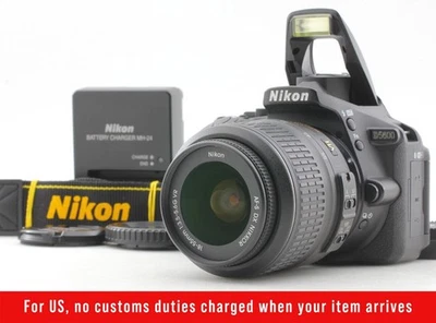 Nikon D5600 *English OK* 24.1 MP APS-C Digital SLR Camera 18-55mm VR [MINT] - Image 1 of 4