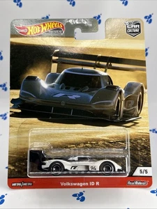 W9-17 HOT WHEELS REAL RIDERS - VOLKSWAGEN ID R - 2020 - METAL/METAL - NIB - Picture 1 of 13