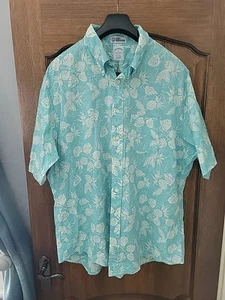 Reyn Spooner Brooks Brothers Regent Hawaiian Shirt Mens 2xl Ptp 28" - Picture 1 of 8