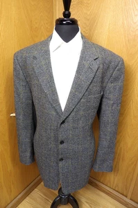 Mens Blazer Sport coat Jacket Jhane Barnes 46L Gray Window Payne Wool NWOT  S#71 - Picture 1 of 6