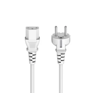 Hama Netzkabel Stromkabel Ersatz Kabel 3-polig 5m für Kältgeräte Schuko Stecker - Bild 1 von 1
