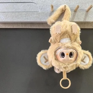 Monkey Costume for 17cm Vinyl Art Dolls Lububu Plush Romper with Big Ears & Tail - Picture 1 of 7