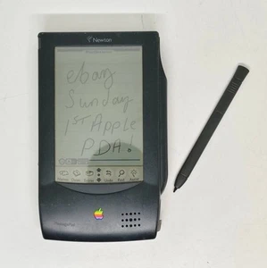 Apple Newton 1993 MessagePad model H1000 1. Apple PDA i rysik DZIAŁAJĄCY/KOMPLETNY - Zdjęcie 1 z 24