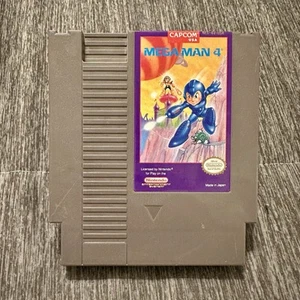 Mega Man 4 Nintendo NES Capcom - Cartridge Only - Tested & Works - Picture 1 of 4