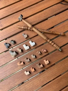 Nordafrikanische Sebsi / Sibsi Pfeife, Gedrechselt, Maghreb, Pipe, Morocco - Bild 1 von 9