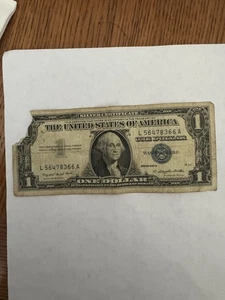 1957 1 dollar star note silver certificate in good condition - Picture 1 of 2