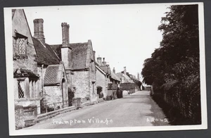 Postcard Frampton nr Dorchester Dorset the Village houses RP - Picture 1 of 2
