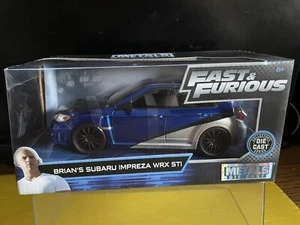 1/24 JADA FAST & FURIOUS NIB BRIAN’s SUBARU IMPREZA WRX STI LIMITED EDITION - Picture 1 of 7