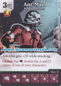Ant-Man Pym Particles #64 - Uncanny X-Men - Marvel Dice Masters - Picture 1 of 1