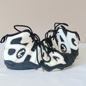 Zapatos de baloncesto de coleccionista SHAQ raros para niños década de 1990 talla 3 RA605 PYE - Imagen 1 de 15