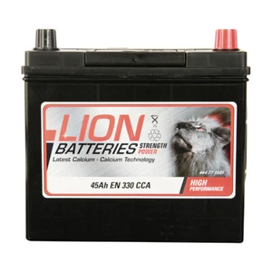 NS60L 158 Car Battery 12V 45Ah 330cca L234 W128 H225 0/1 3 Year Warranty By Lion - Picture 1 of 12