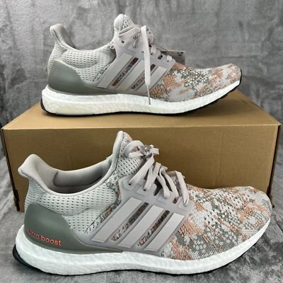 Adidas Ultraboost 1.0 Womens Size 10 Snakeskin Running Shoes Sneakers Tan ID4372 - Image 1 of 4