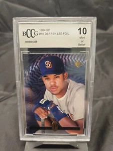#10 Derrek Lee 1994 cubierta superior SP lámina BCCG 10 como nuevo+ - Premier Prospects - Imagen 1 de 2