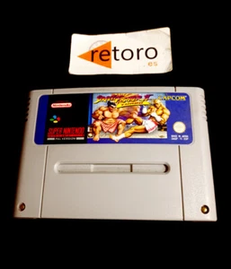 STREET FIGHTER II 2 TURBO Cartucho Super Nintendo SNES PAL-España SNSP-TI-ESP - Imagen 1 de 2