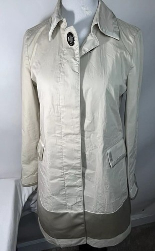 Coach Leatherware Trench Coat Donna Taglia 2 Impermeabile Giacca