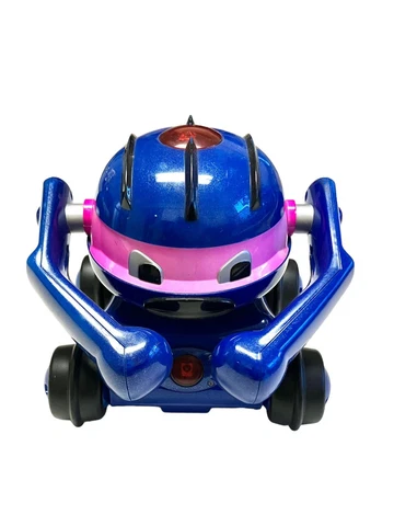 RUMBLE ROBOT Diamond Series CLAMSTER Battle Bot BLUE TEAM Fight Toy TRENDMASTERS Cover