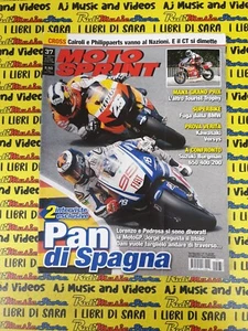 rivista MOTO SPRINT n.37 14-20 settembre 2010 LORENZO-PEDROSA-TOMIZAWA (AM14) - Picture 1 of 1