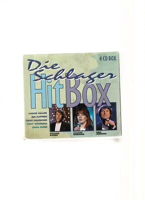 Schlager Hitbox (1992) Hanne Haller, Die Flippers, Drafi Deutscher, Ton.. [4 CD] - Bild 1 von 2