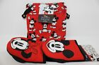 LOT NEUF DE MINI MITAINES DISNEY MICKEY MOUSE & MINNIE MOUSE & 2 PACK HOT PADS 4 PIÈCES