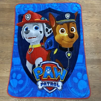 NICKELODEON PAW PATROL 42" X 58" FLEECE THROW BLANKET LAP MULTICOLOR DOGS - Image 1 of 4