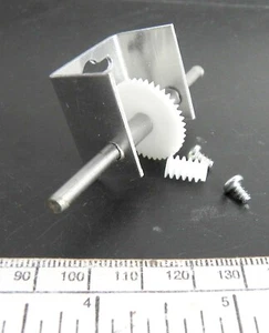 Schneckengetriebe (ca. 42:1) für 2,3mm Wellen Elektromotor - Bild 1 von 5