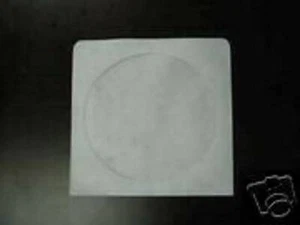 500 NEW HIGH QUALITY  TYVEK CD SLEEVE W/WINDOW ONLY, NO FLAP - BL05 - Picture 1 of 1