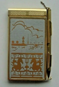 Sowjetisches Vintage Souvenir Notizbuch Bleistift Leningrad Peterburg Strelka - Bild 1 von 4