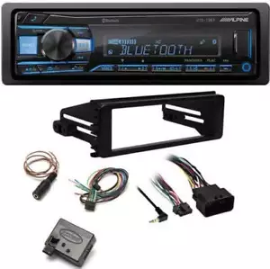 Medios digitales en tablero Alpine UTE-73BT Bluetooth para Harley-Davidson 1998-UP - Imagen 1 de 6