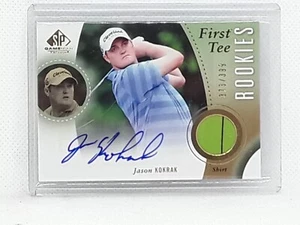 Jason Kokrak 2013 Upper Deck SP Juego Usado PGA Golf - AUTO + Reliquia (373/399) - - Imagen 1 de 2
