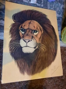 Lion by Shane Slayer Drawing - Picture 1 of 3