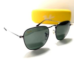 Ray Ban Frank RB3857 9199/31 SONNENBRILLE SCHWARZES GESTELL 51-20-145 3N HERGESTELLT IN ITALIEN - Bild 1 von 7