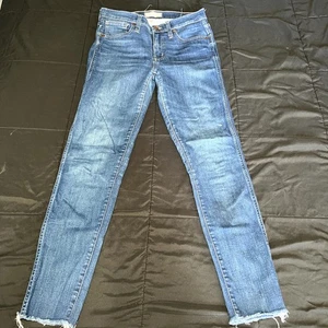 Madewell 9" High Rise Raw Hem Classic Skinny Jeans Damen 28 Streetwear Urban - Bild 1 von 9