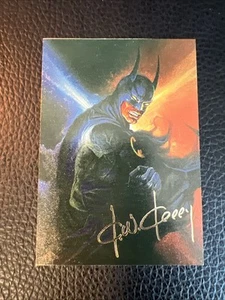 Batman 1995 Skybox Master Series ROMAS #1 of 6 Spectra Etch Foil DC Vintage NM * - Picture 1 of 6