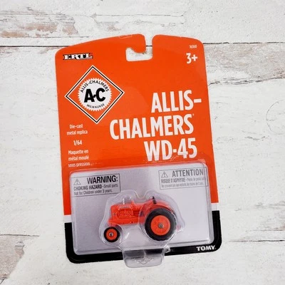 ERTL 1/64 Allis Chalmers WD-45 Narrow Front Tractor by Tomy 16360 - Image 1 of 4