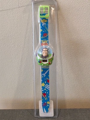 Reloj digital Toy Story vintage Disney Buzz Lightyear niños sellado en paquete nuevo Foto 1 de 3