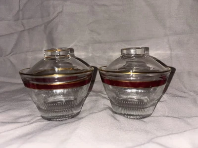 Juego de 2 Juego de Té de Vidrio Gaiwan Alta Calidad (Vasos y Tapas) Foto 1 de 4