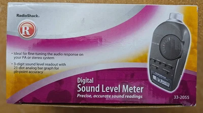 Medidor de nivel de sonido digital Radio Shack modelo 33-2055 Foto 1 de 4
