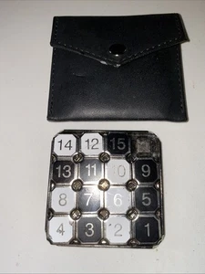 Vintage Go! Giochi Quindici 15 Puzzle con custodia - Foto 1 di 6
