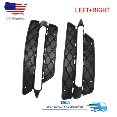 Par de cubiertas antiniebla delanteras para Mercedes-Benz C250 C300 C350 2012-14 izquierda+derecha Foto 1 de 4