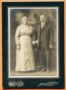 Columbus, OH, Portrait of a Couple, by Baker, circa 1900s - Picture 1 of 2